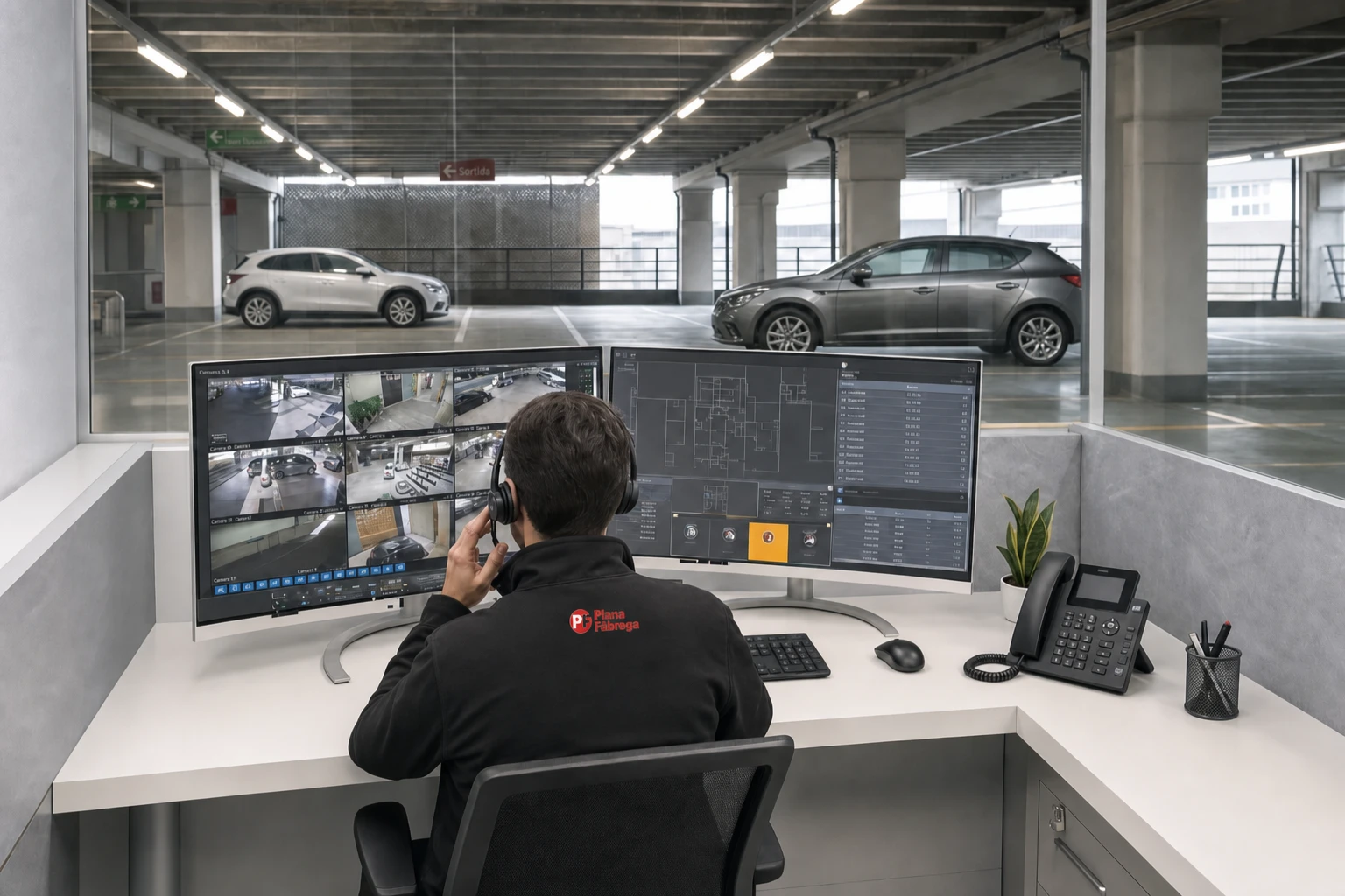 Soluciones empresariales de Controladores parking