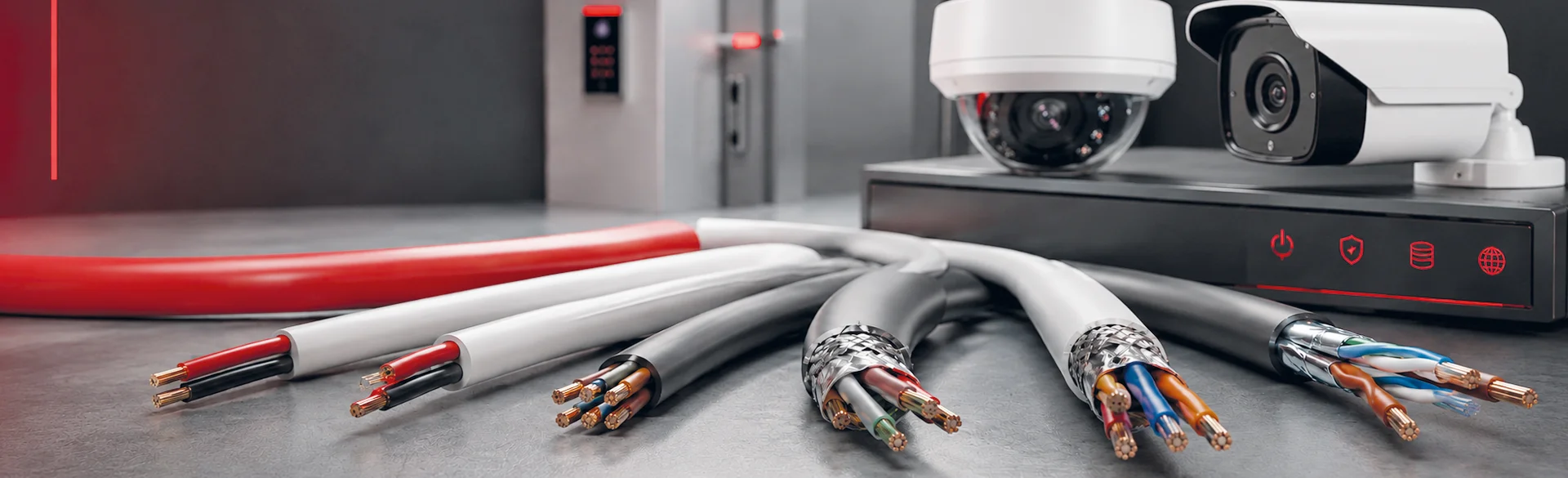 Soluciones profesionales de Cables para seguridad