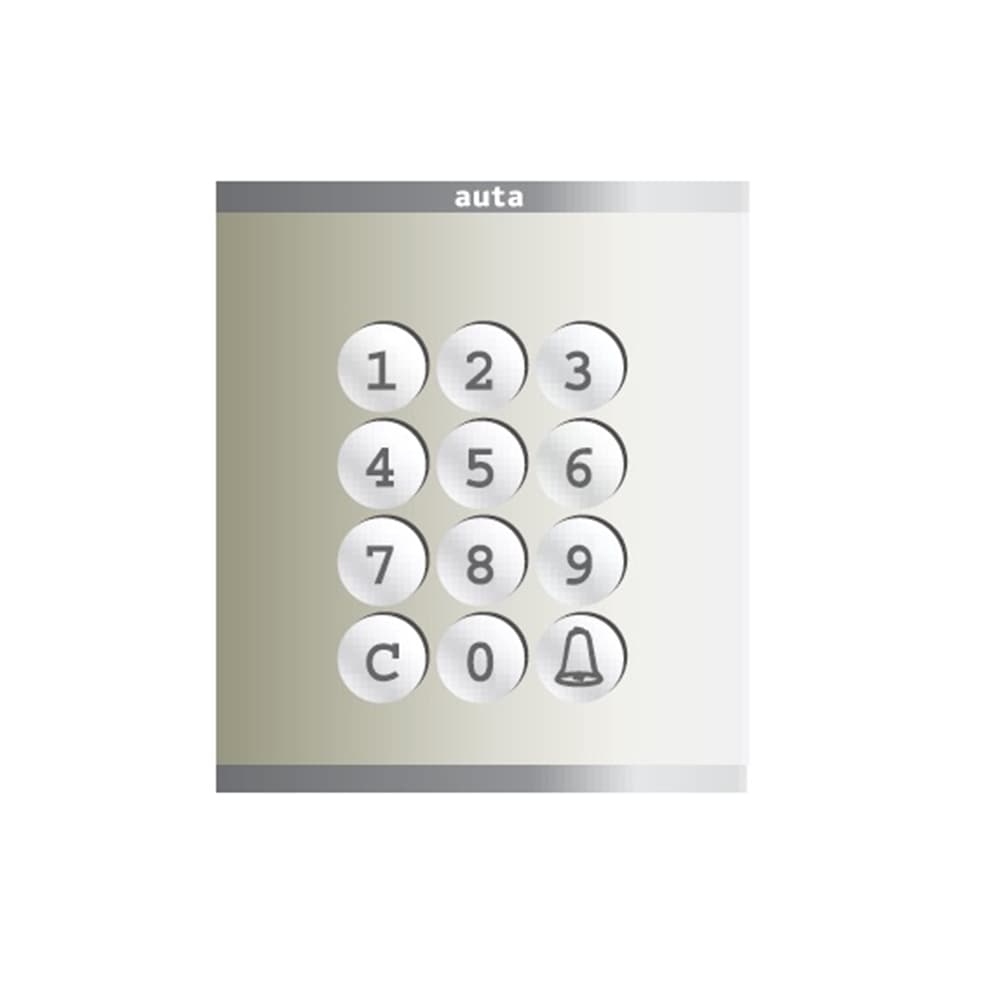 Placa teclado AUTA LLAVE Compact S1