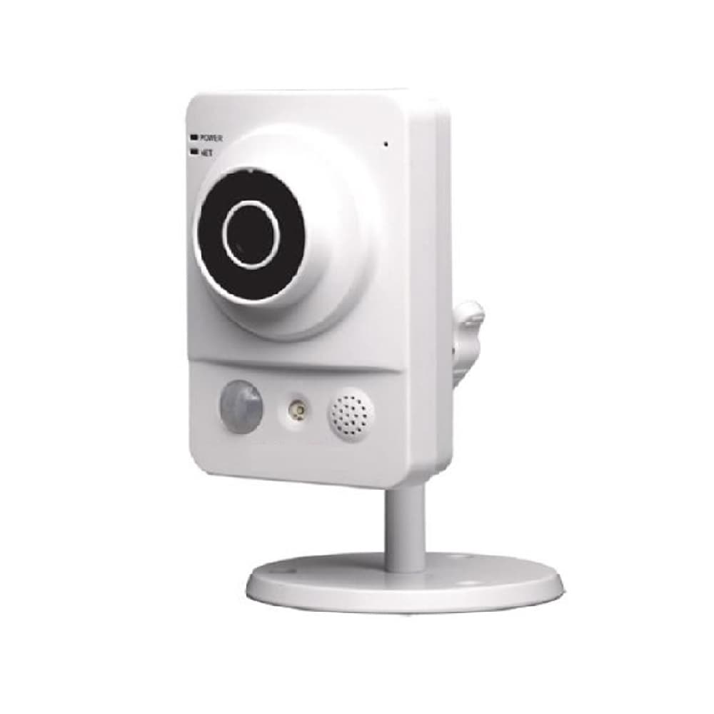 Cámara cubo IP interior 1.3Mp para sistemas ALIAT y SYRIS, Ethernet o WiFi.
