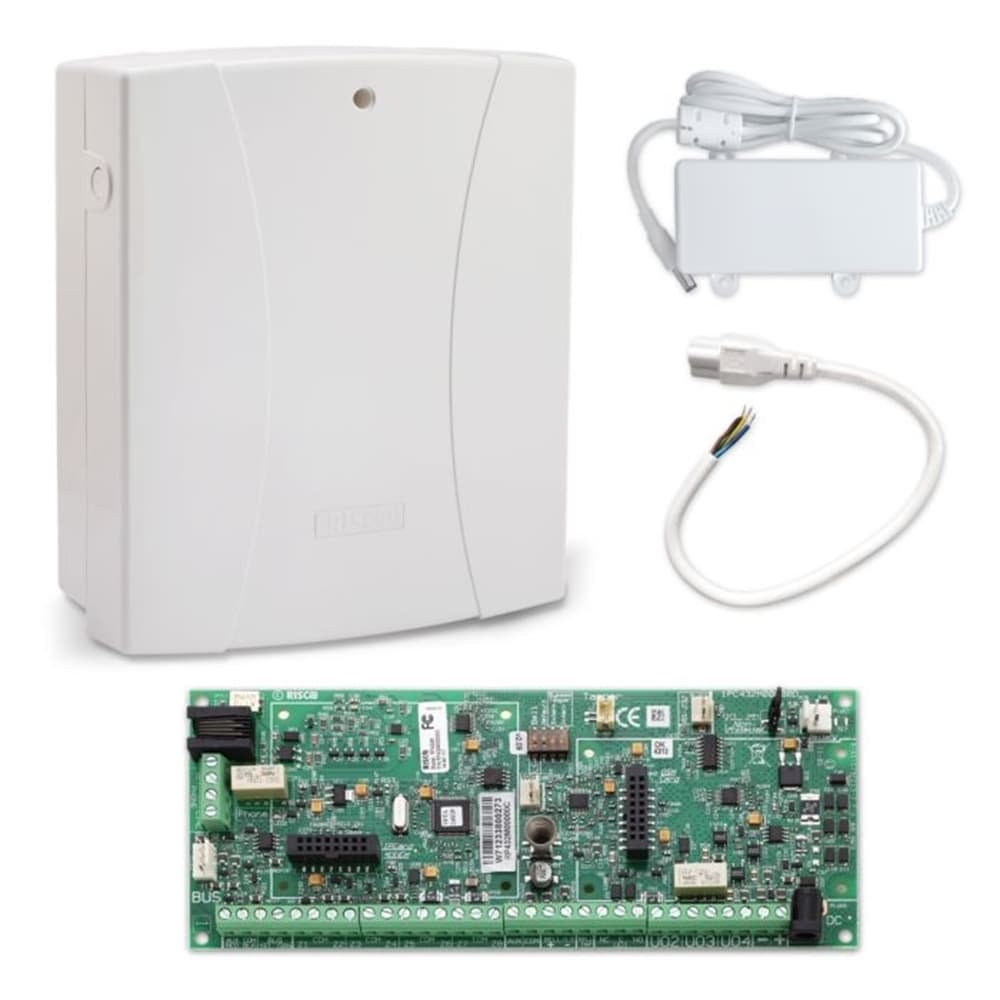 KIT CENTRAL ALIAT 8 ZONAS CABL. (AMPL. 50 Z) + RTC. SIN TECLADO