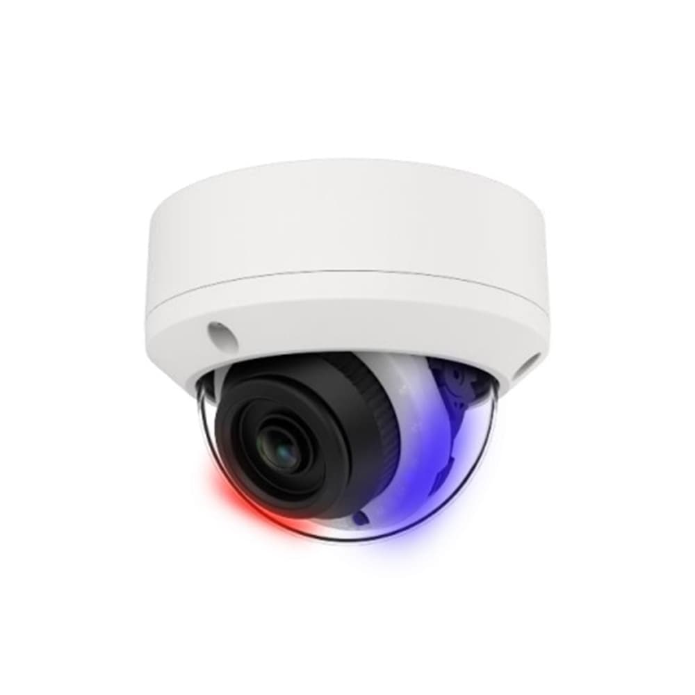CAMARA IP DOMO VIDEOALERTA 5Mp OPTICA FIJA 2,8mm IR25m AI, PoE, MIC, ALTAVOZ IP66