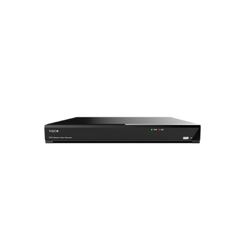 VIDEOGRABADOR IP VIDEOALERTA NVR DE 32 CANALES, 12Mp 4K, 320Mbps 2xHDD HDMI VGA NEGRO, FUNCIONES IA
