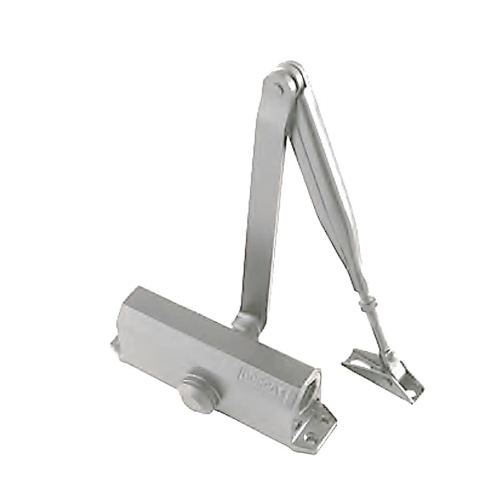BRAZO CIERRAPUERTAS DC1 SIN RETENCION PARA PUERTAS RF. PLATA