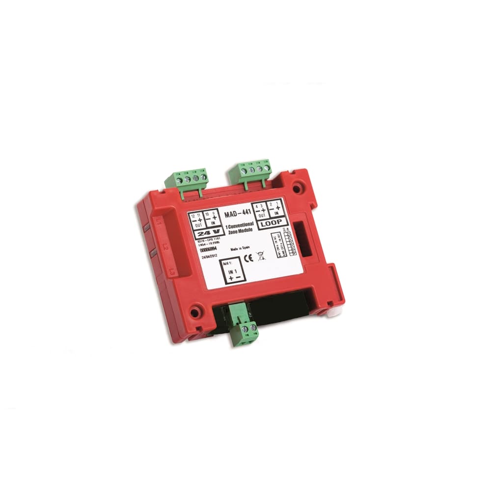 Module adressable avec isolateur de 1 zone conv.