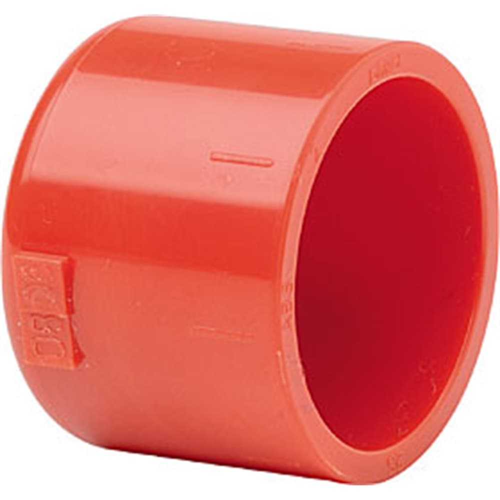 Tapón final tuberias 25 mm detección de aspiración rojo