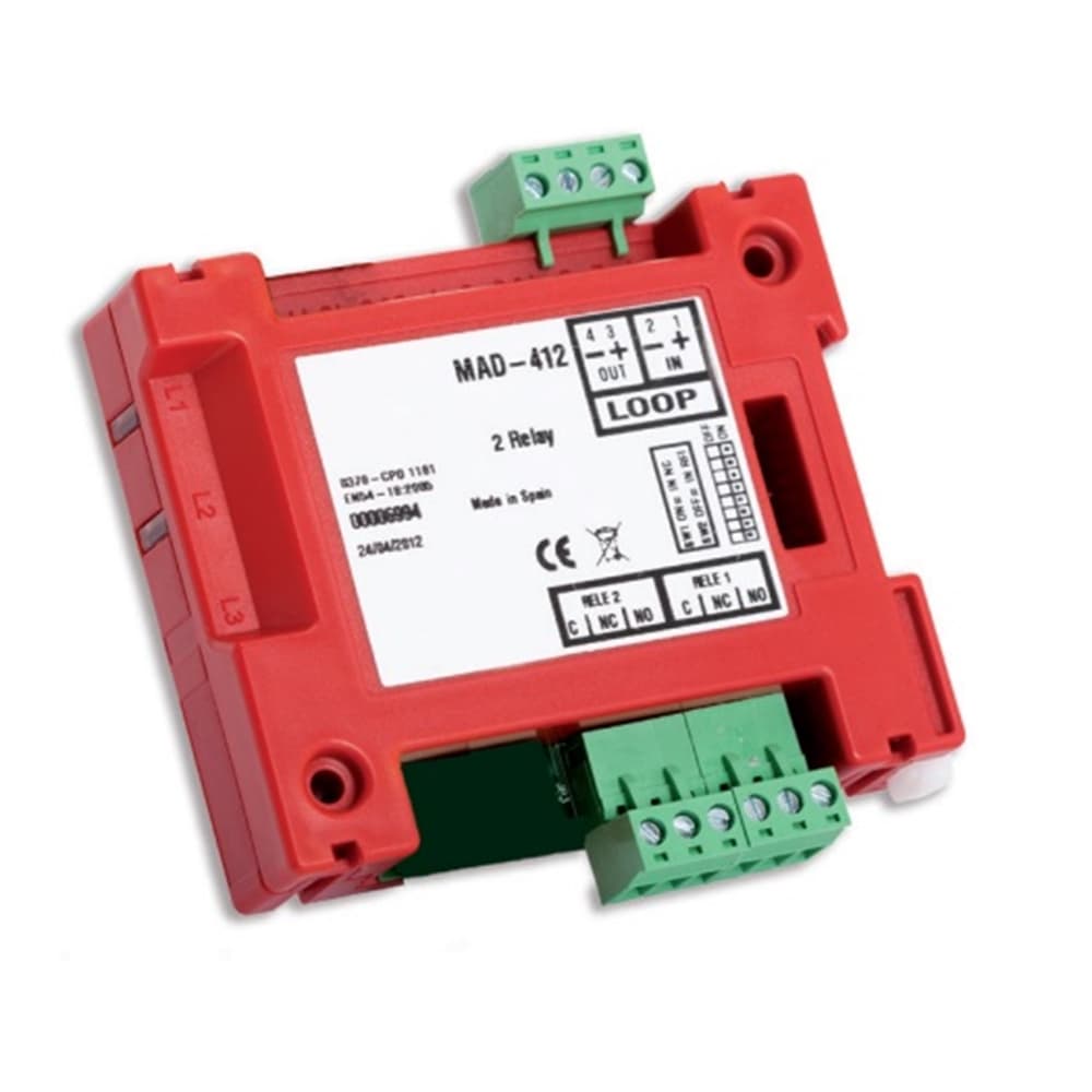 Módulo control direcc. con aislador 2 salidas libres tensión