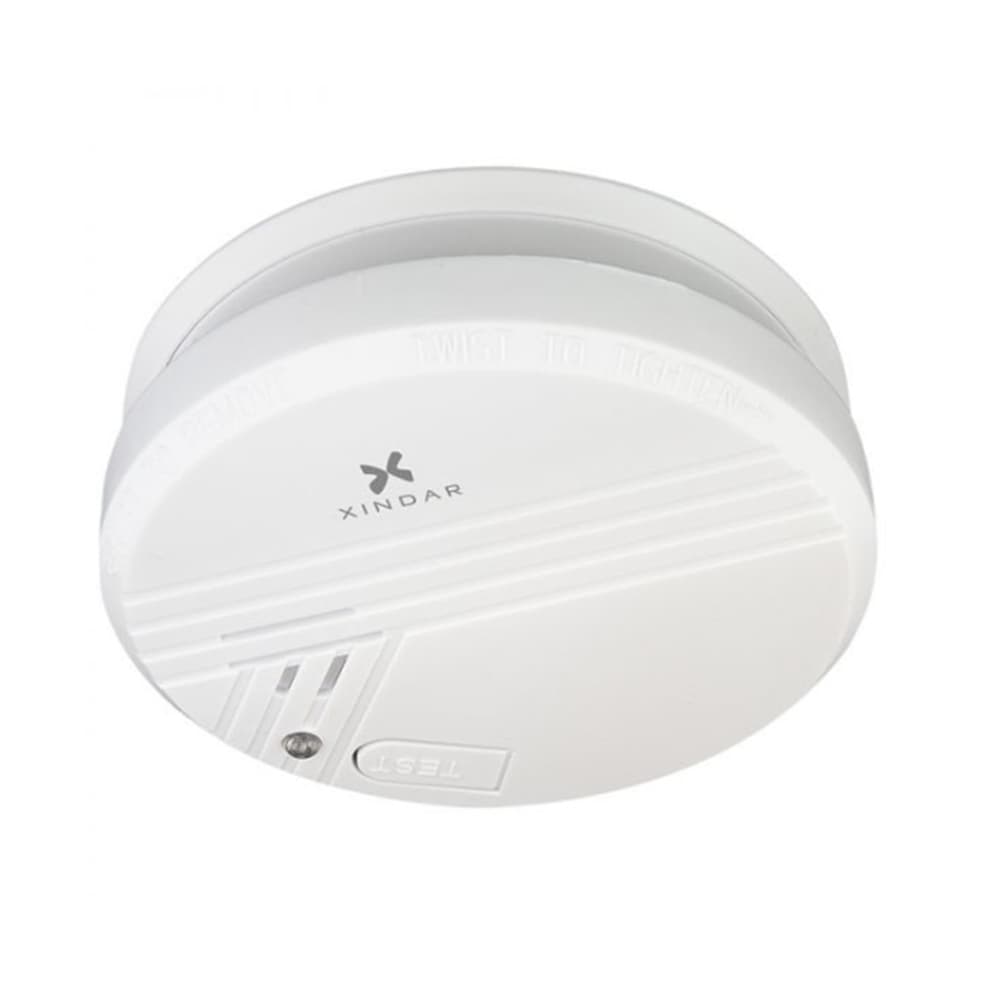 DETECTOR DE HUMO AUTONOMO TEQNIKA CON SIRENA 85DB