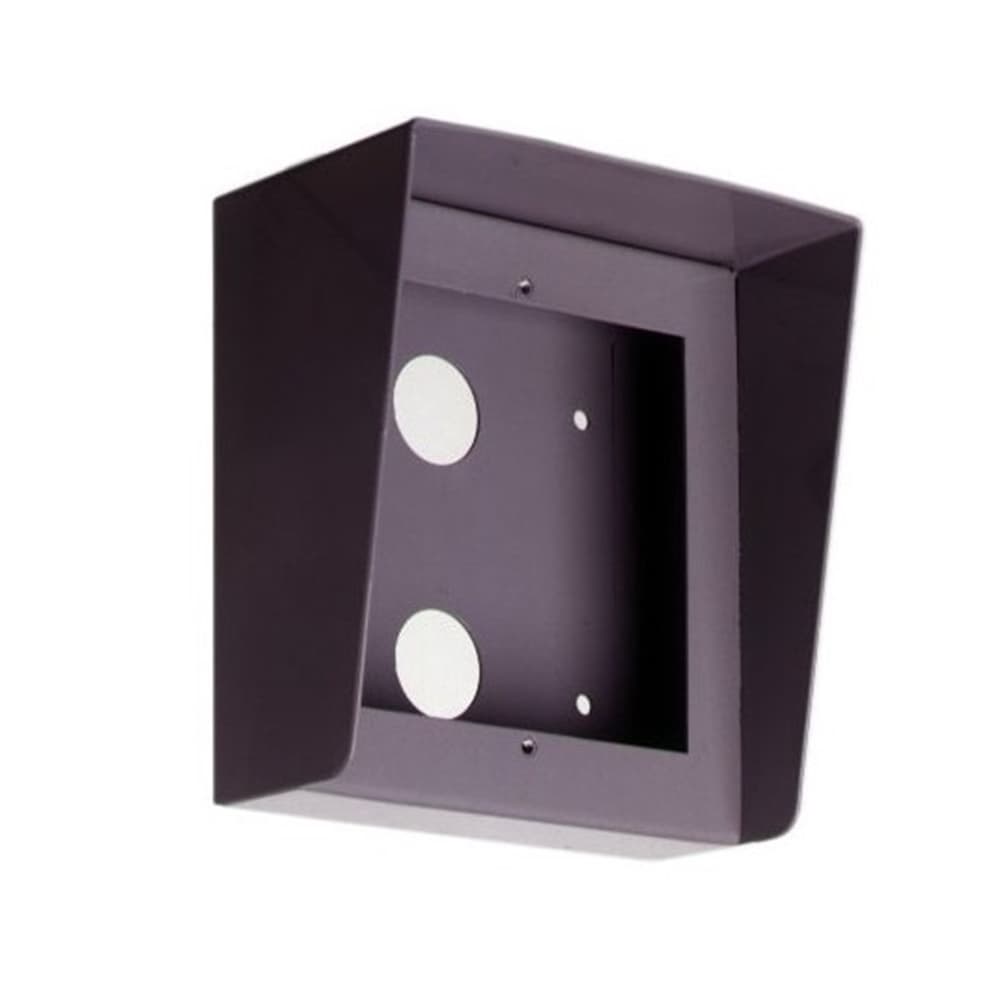 Caja de superficie de aluminio con visera Compact S1