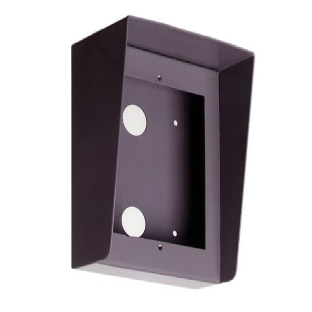 Caja de superficie de aluminio con visera Compact S2