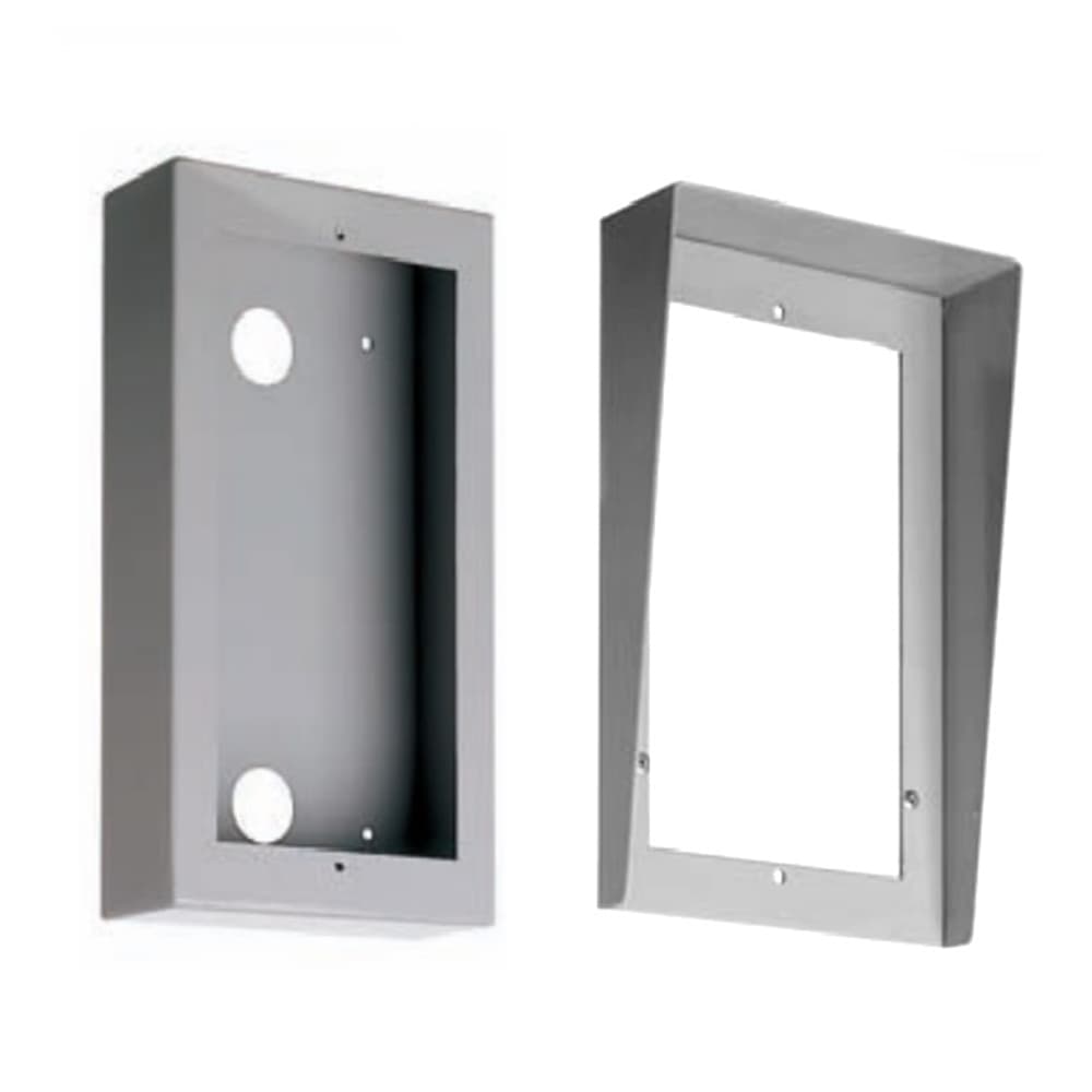 Caja de superficie de aluminio con visera Compact S3