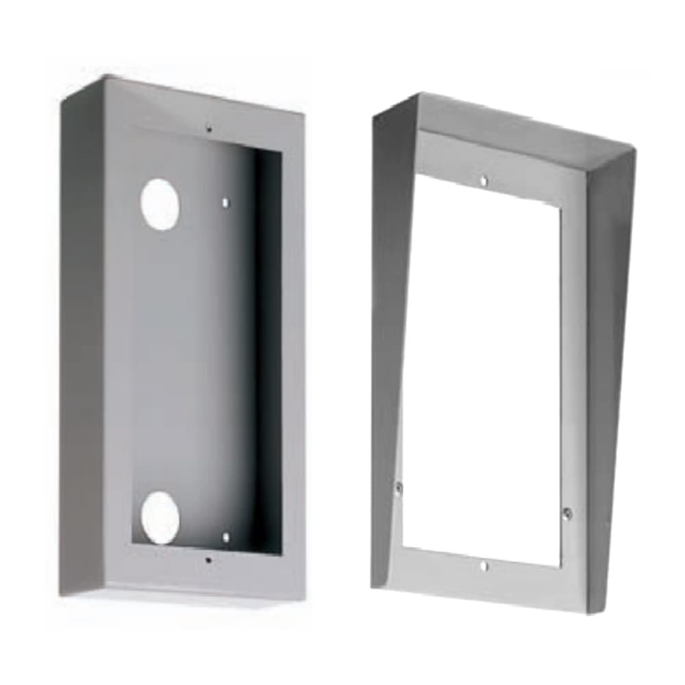 Caja de superficie de aluminio con visera Compact S5