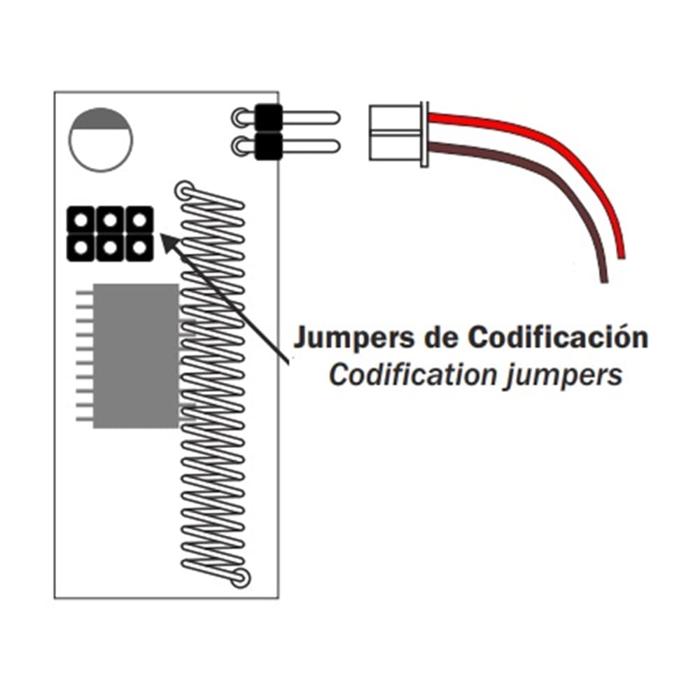 Emisor para timbre digital inalámbrico