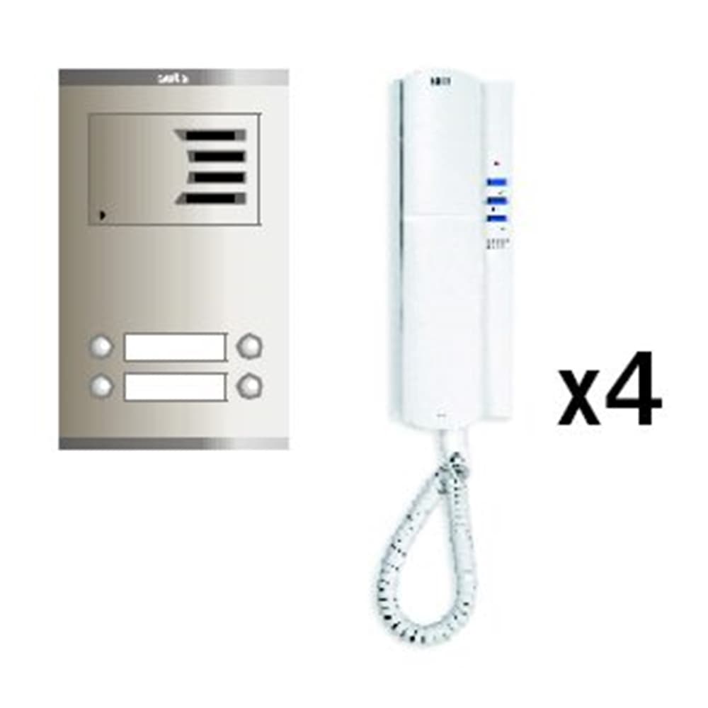 Kit audio analógico Compact S2 4 líneas