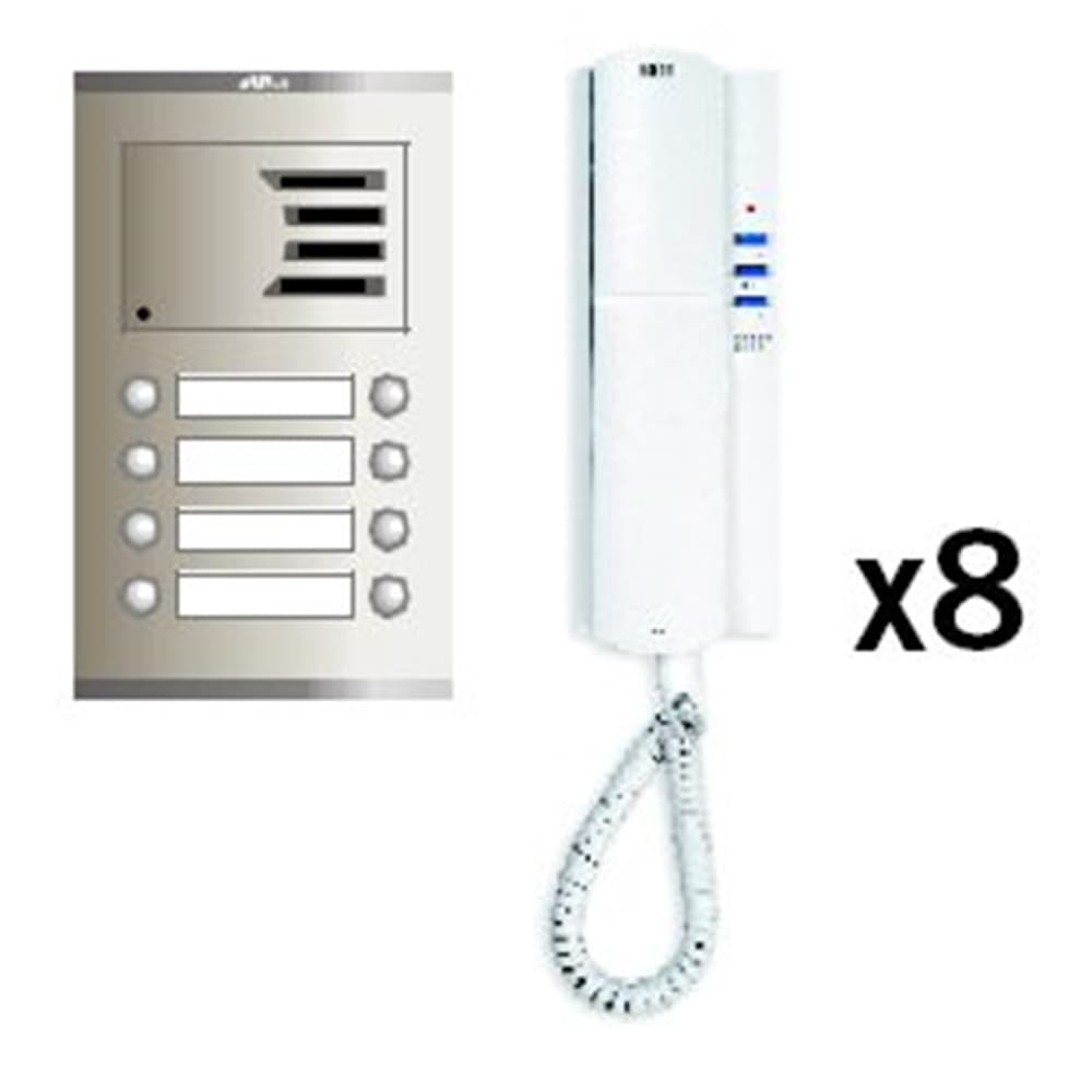 Kit audio analógico Compact S2 8 líneas