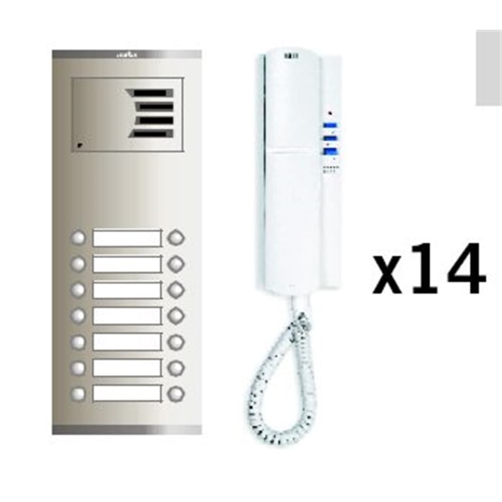 Kit audio analógico Compact S4 14 líneas
