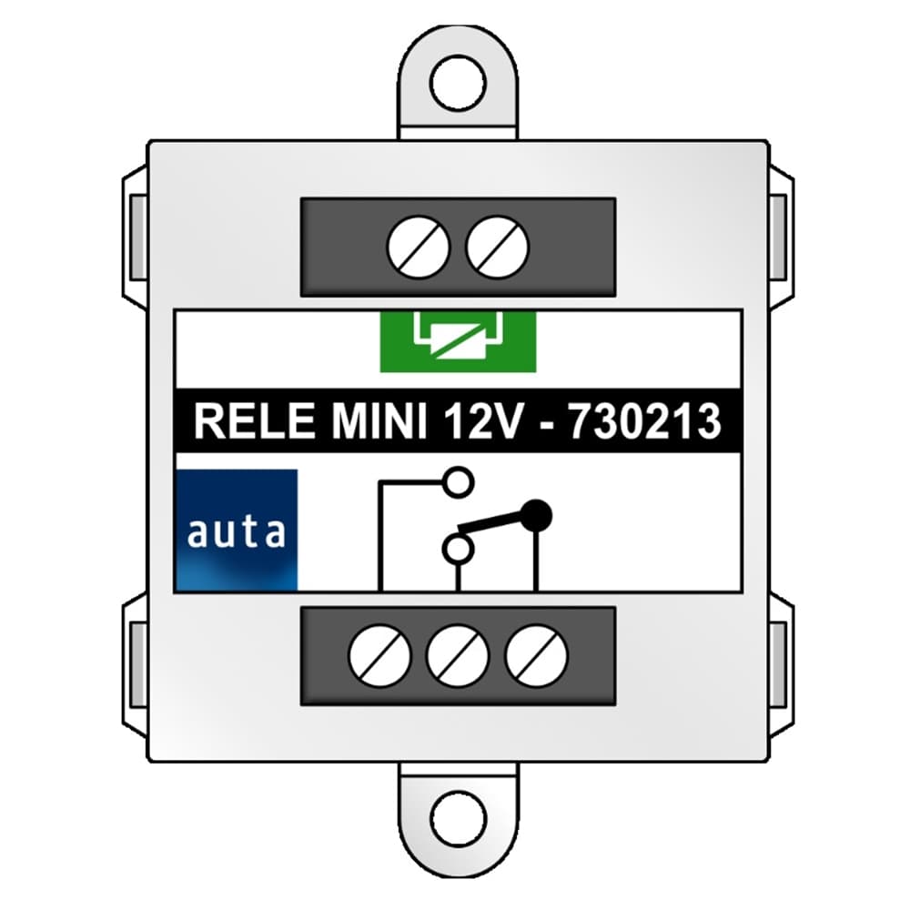 Relé auxiliar 12V mini