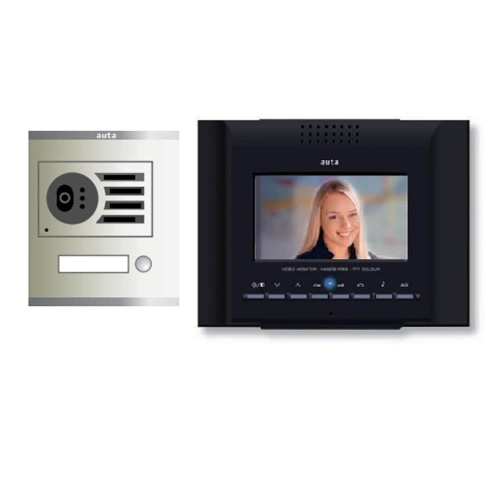 Kit vídeo digital Visualtech 5H Color E-Compact negre S1 1 línia