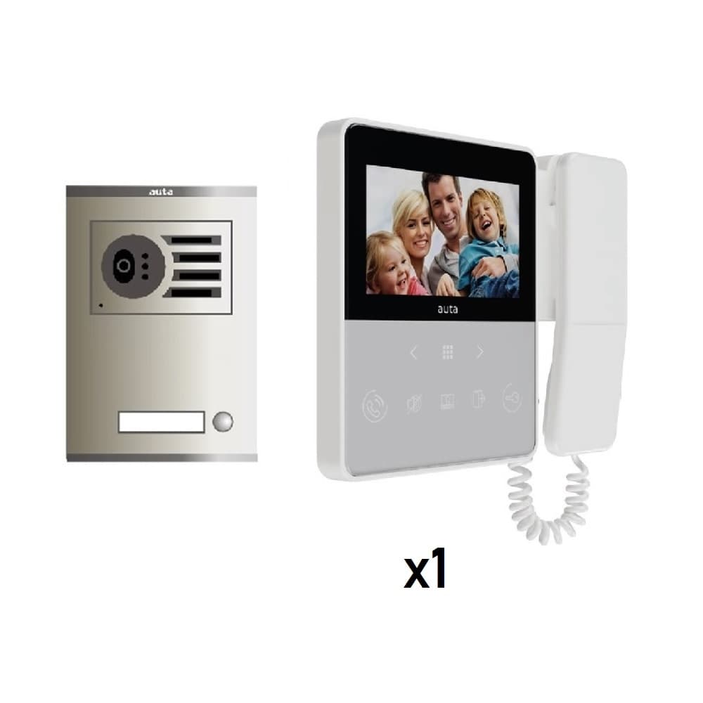 KIT VIDEO D. VISUALTECH NEOS MANGO BLANCO S1 1 LINEA