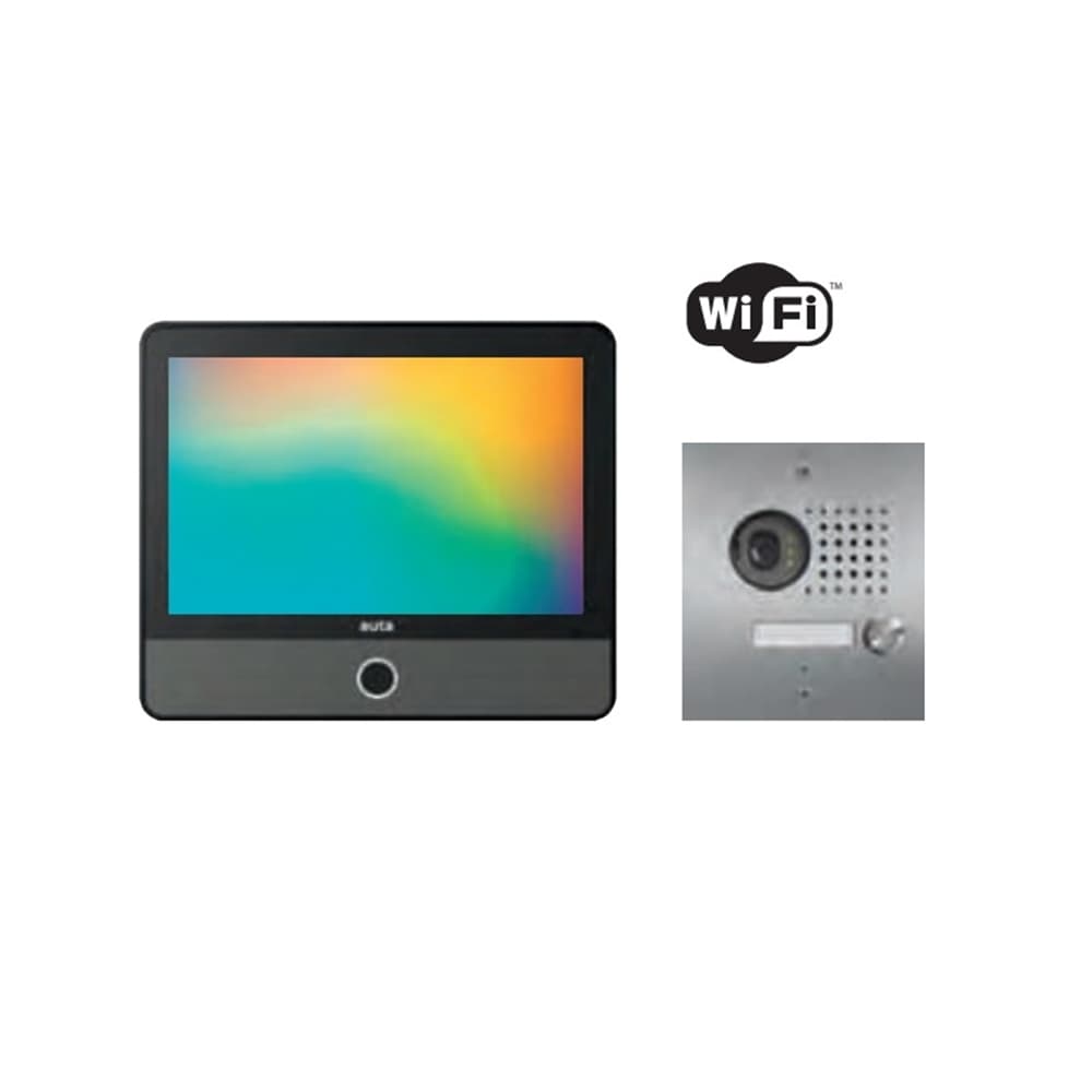 KIT KVD-1 NEOS ONEX Wifi VISUALTECH Placa INOX